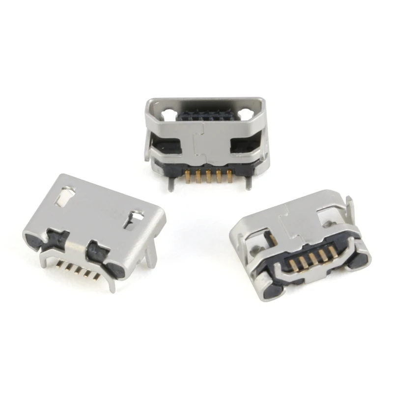 60 шт. = 12 моделей Micro USB разъем 5Pin usb-коннектор с портом Jack для разъема типа мама для MP3/4/5, Huawei, ZTE и других мобильных Tabletels