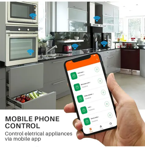 Швейцарская смарт-розетка с Wi-Fi, 16 А, 3500 Вт