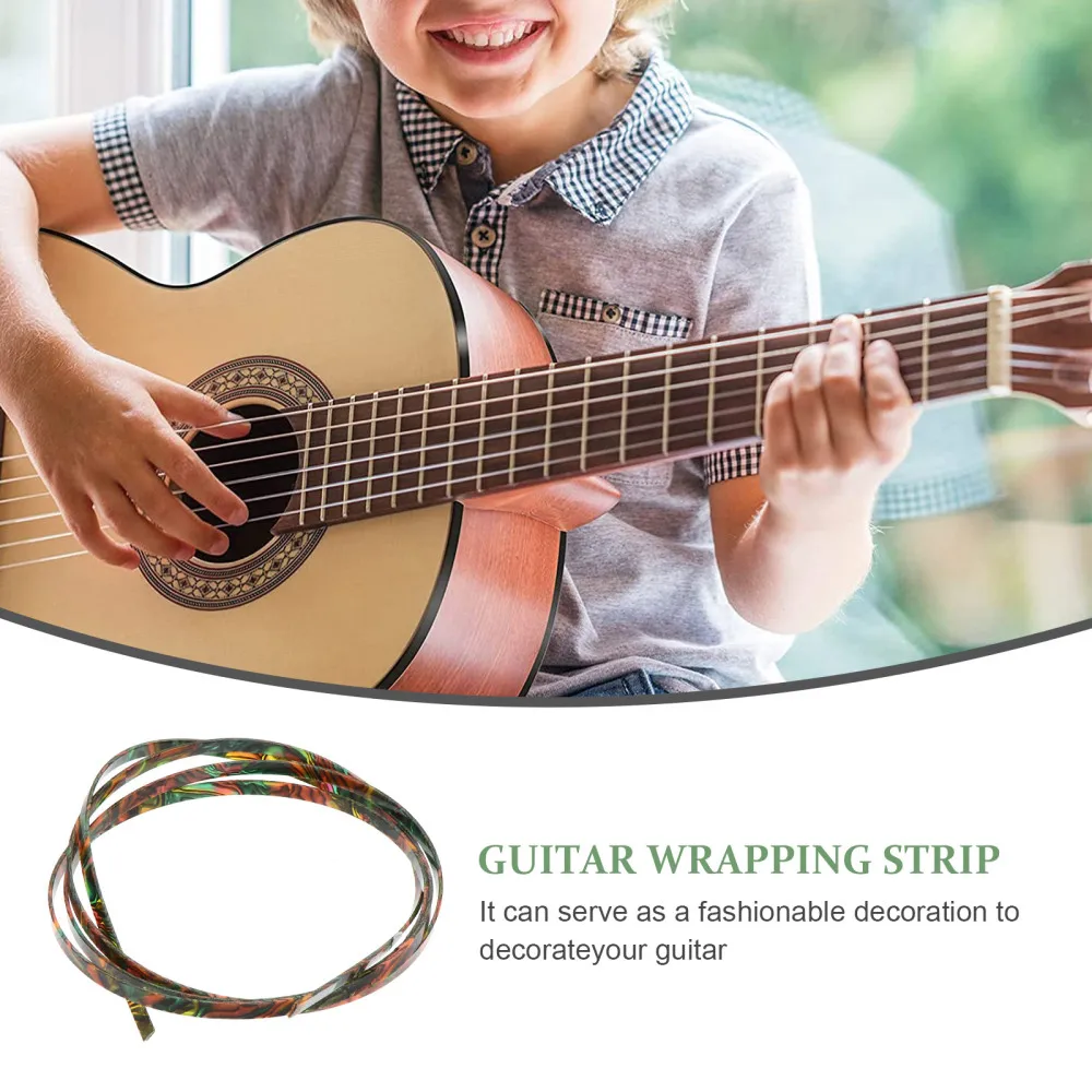 

1Pc Decorative Strip Guitar Accessory Waterproof Purfling Strip