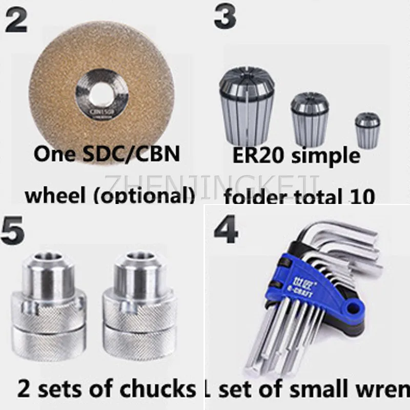 

Wire-tapping Grinding Machine 220V/160W Tap Sharpener Polishing Tools Carpentry DIY Family Workshop Factory Working Equipment