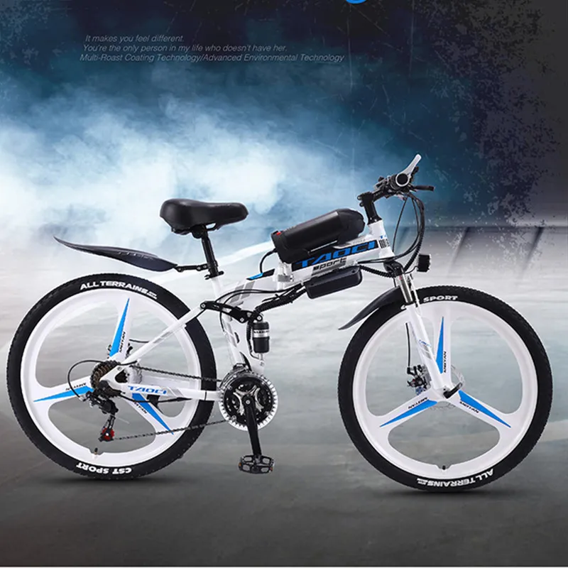 26 дюймов складной литиевая батарея электрического велосипеда 350 Вт постоянного