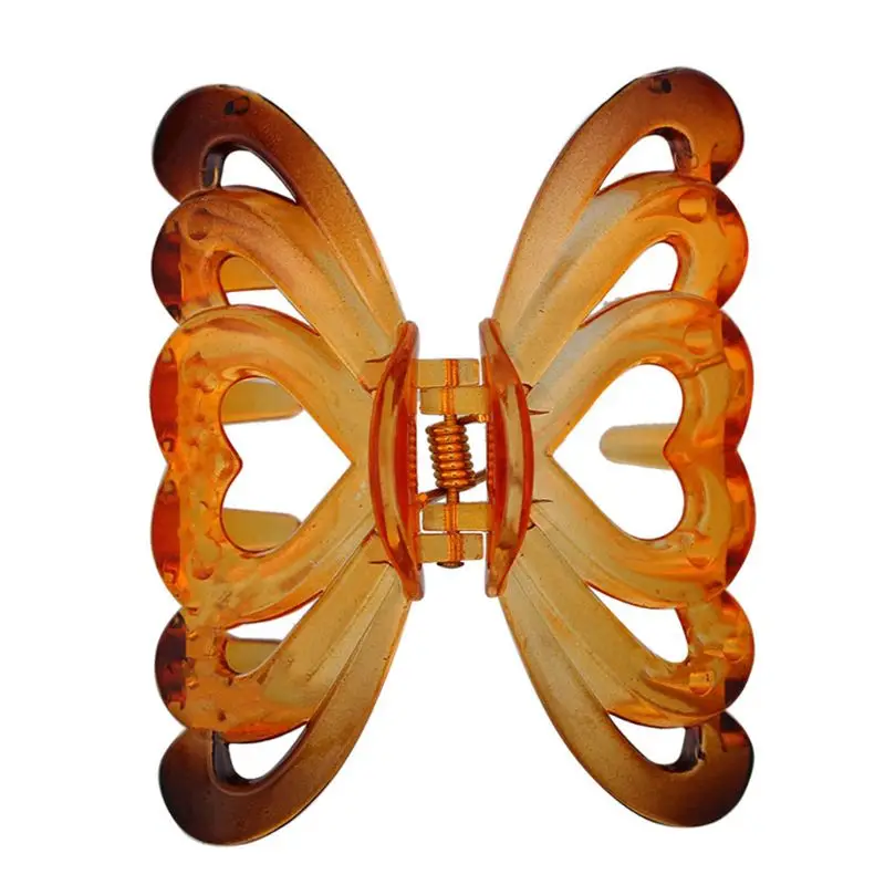 Зажим конский хвост для женщин и девочек зажим волос в форме сердца зажимы