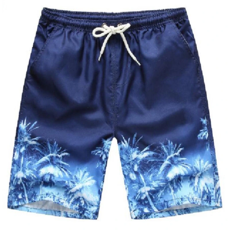 

Fashion Shorts For Men Short Pants Swim Beach Cropped Drawstring Floral Printed Casual Loose Trousers 2022