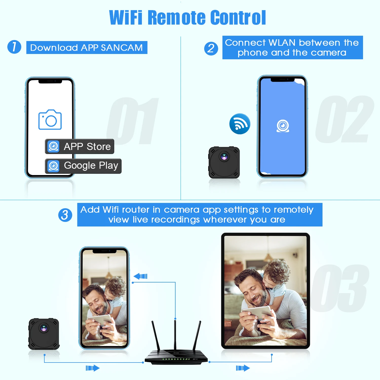 FHD 4K Wi-Fi камера небольшая беспроводная няня Домашняя безопасность