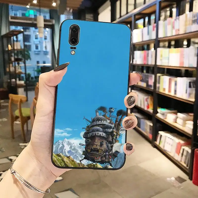 

Howls Moving Castle Phone Case For Huawei Honor 8X 8A 9 10 10i Lite 20 NOVA 3i 3e