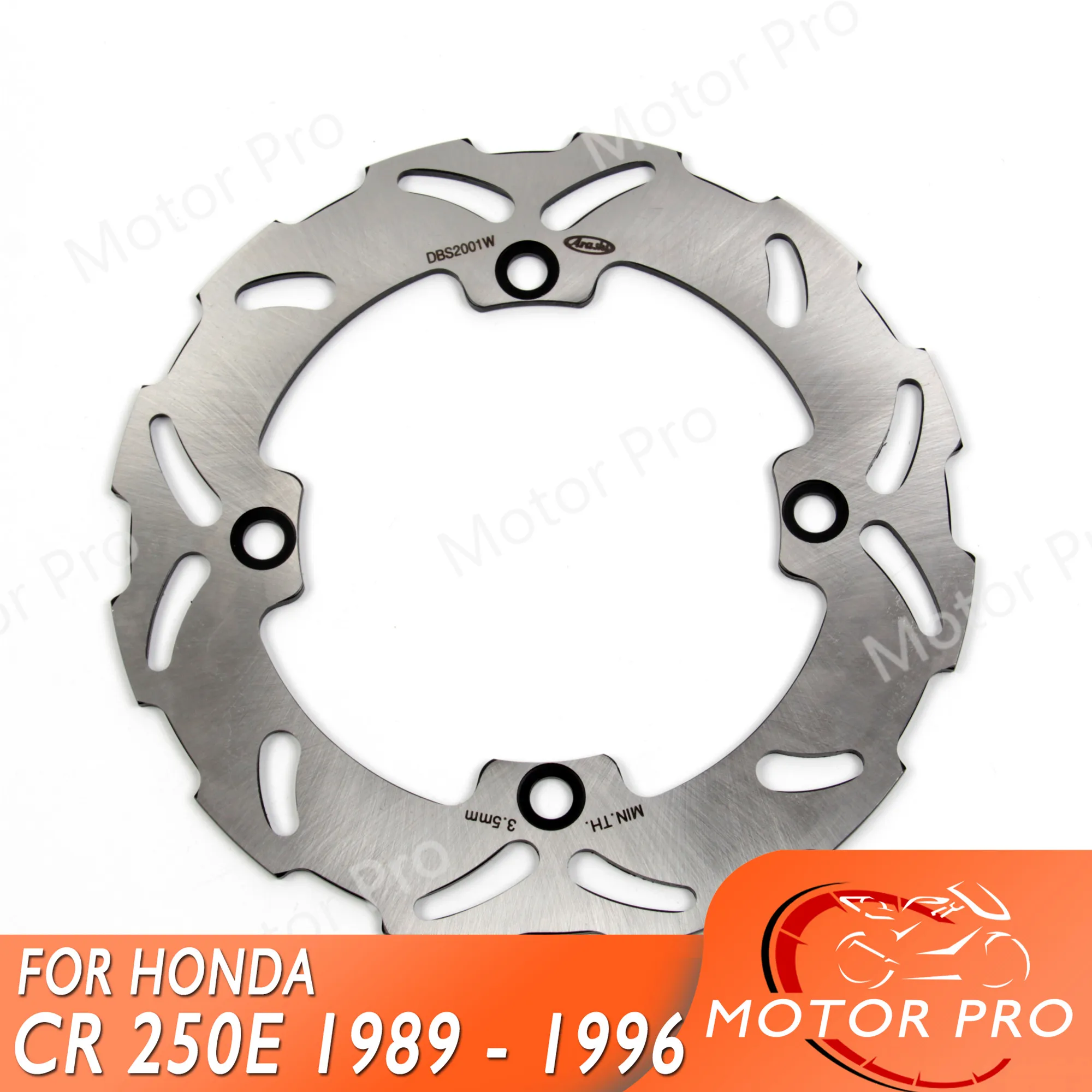 Задний тормозной диск для мотоцикла HONDA CR 250E CR250E 1989 1990 1991 1992 1993 1994 1995 AX 1 1996 250