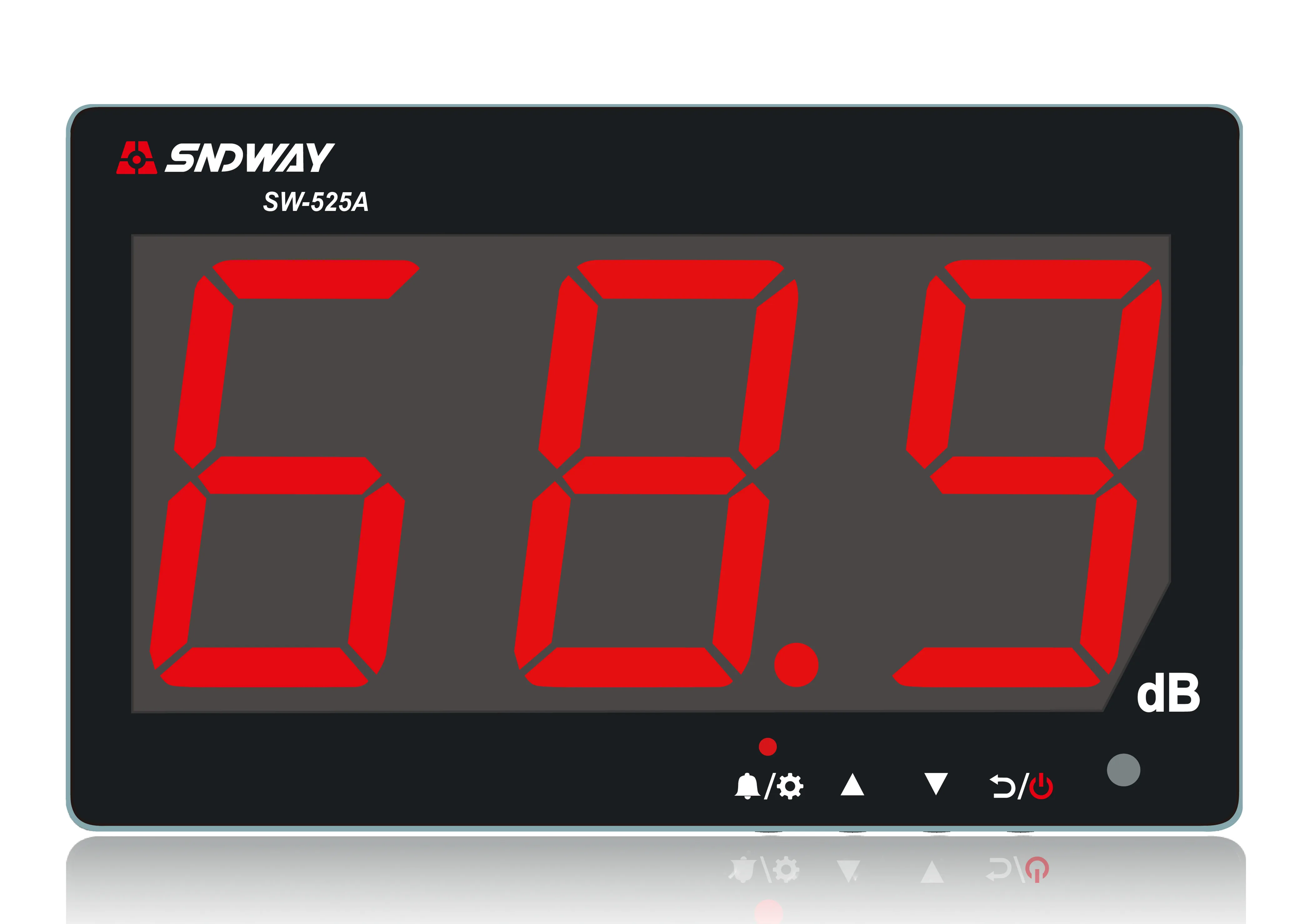 

Цифровой измеритель уровня звука SNDWAY, настенный шумомер с большим экраном 30 ~ 130 дБ для ресторанов, баров, офисов, дома