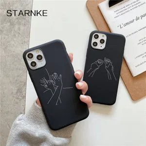 couples abstract line phone cover for xiaomi redmi note 9s 9 10 pro max 10s 8 7 6 5 pro 8t 9t 4 4x silicone candy color case free global shipping