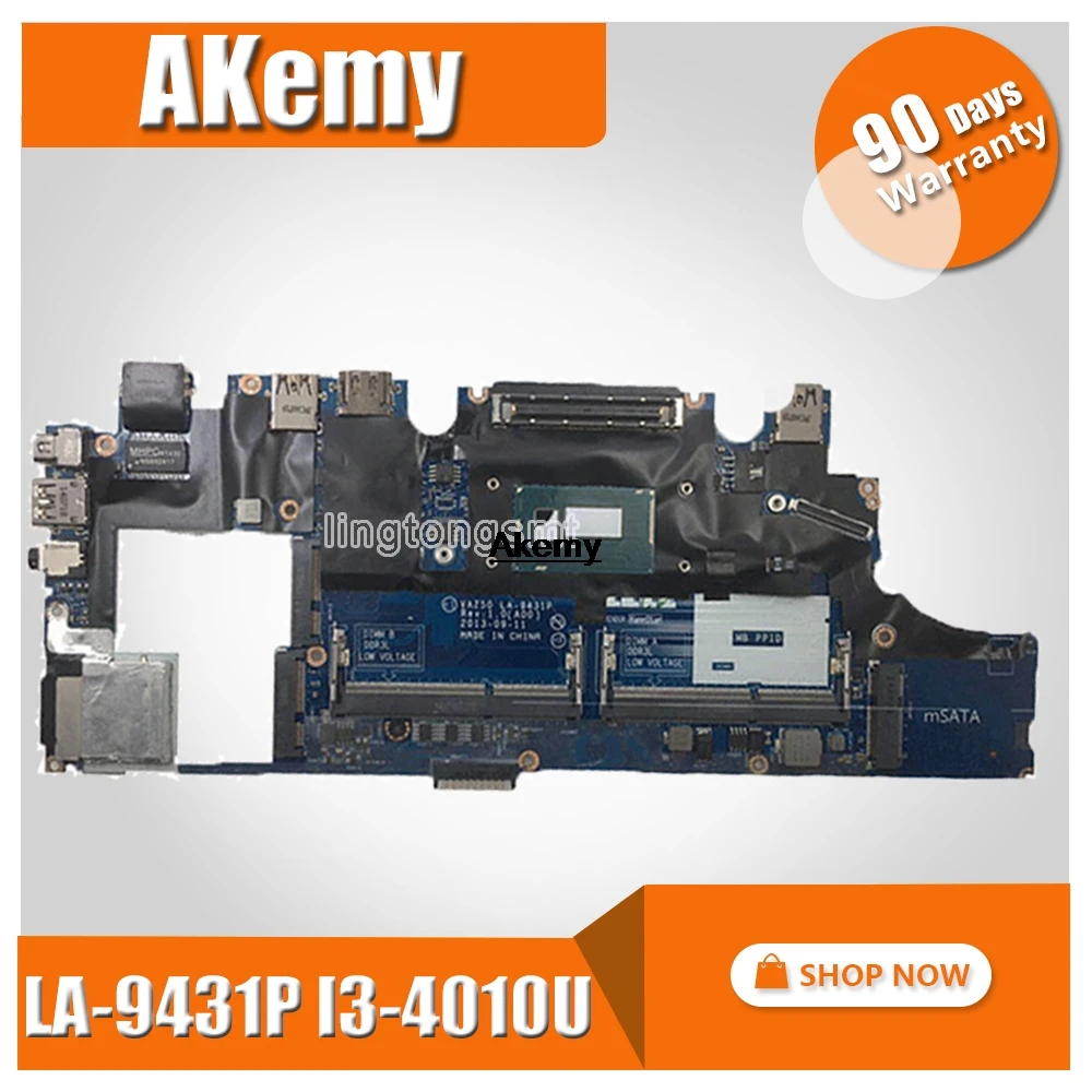 YMDG4 0YMDG4 CN VAZ50 LA 9431P Вт i3 4010U процессор для For DELL Latitude E7240 ноутбук материнская