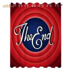 Занавеска 1950s окончание фильма Академия датированное вещание развлекательное шоу Оскар кино гостиная спальня оконная занавеска