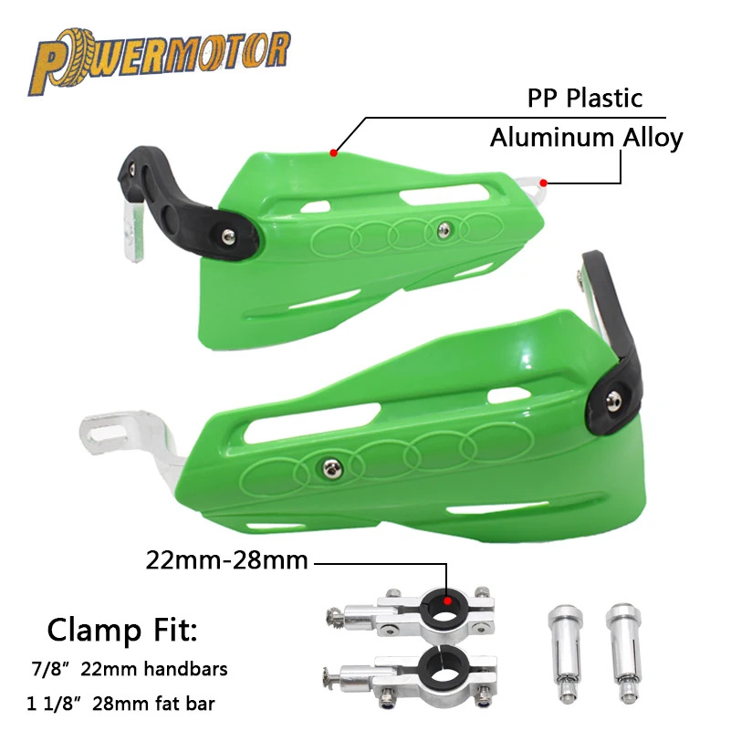 Алюминиевый ручной защитный кожух PowerMotor для мотокросса подходит CRF 125 250 450