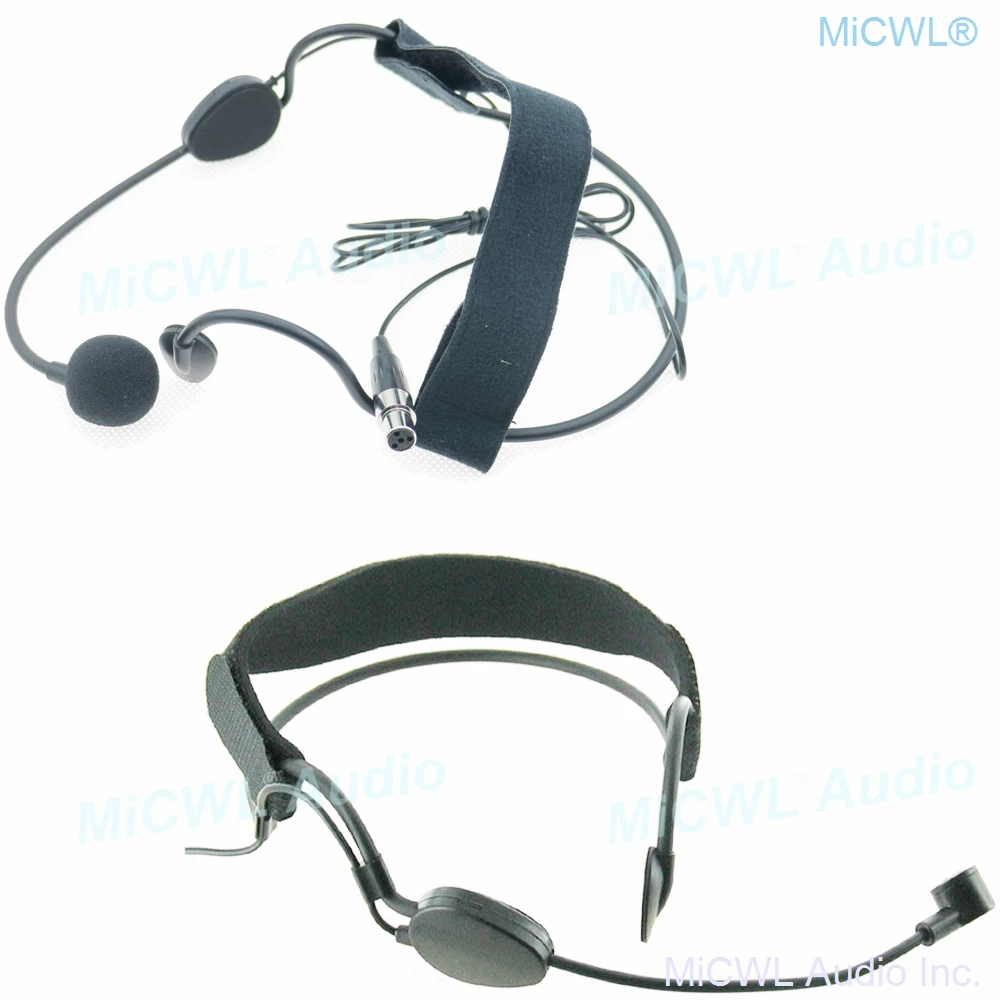 

Black ME3 Headwear Cardioid Microphone for Shure Wireless BeltPack Headset System TA4F mini