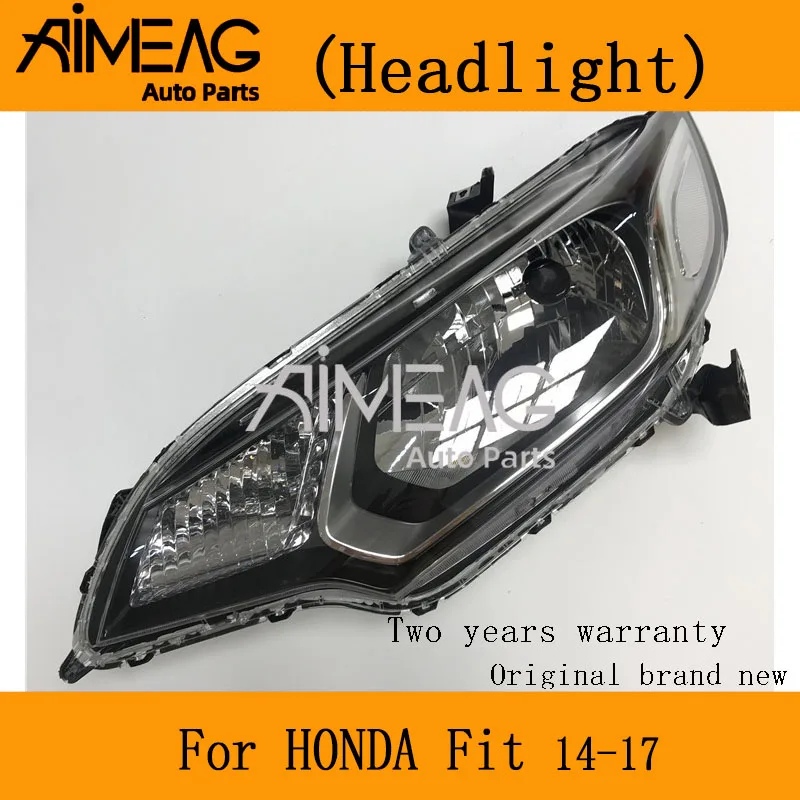 

Made for HONDA Fiter headlight assembly 14-17 year Fiter front light assembly head lampcar lights