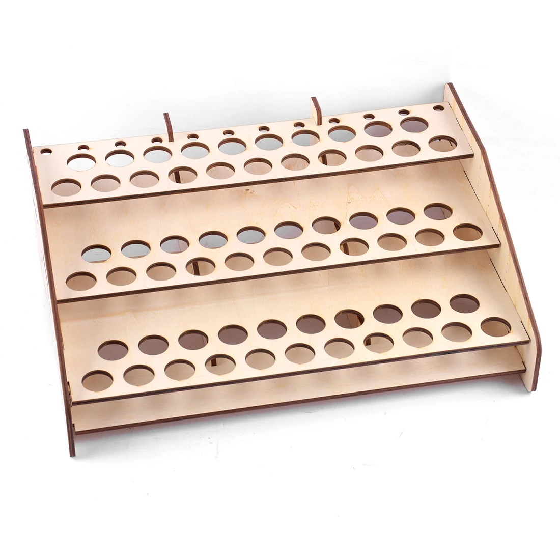63 отверстия деревянная подставка-органайзер для хранения цветных чернил кистей