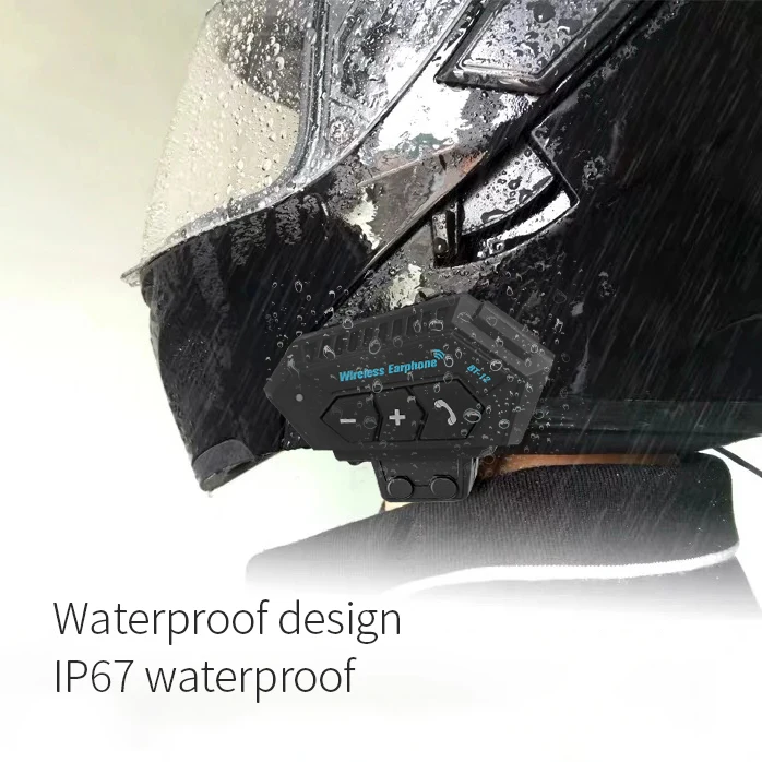 Bluetooth 5 0 гарнитура для мотоциклетного шлема беспроводные наушники мотоцикла с