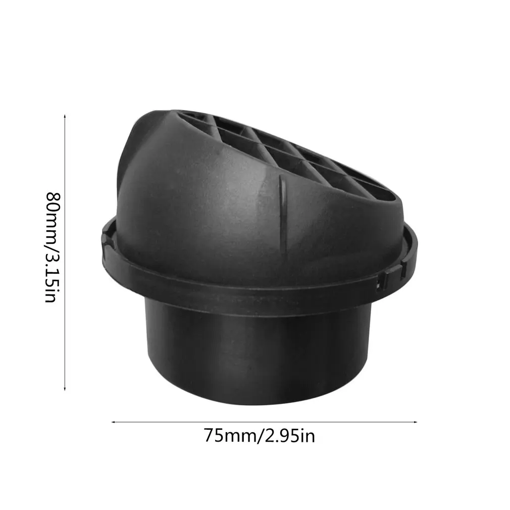 

75mm Warm Heater Parking Heater Air Vent Car Heater Air Outlet Directional Rotatable For Webasto Truck Auto Parts