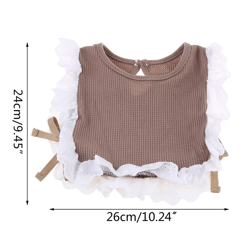 

Cute Hollow Lace Princess Baby Vest Autumn Girl Sweet Outside Windproof Cotton Vest Toddler Infant Girl Winter Clothes