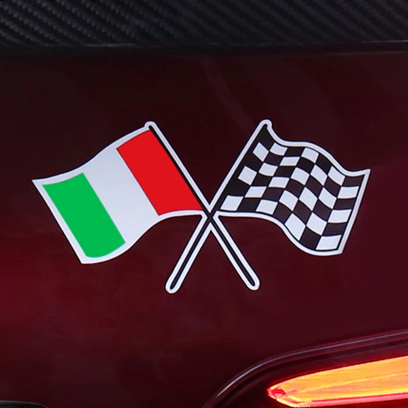 

Car Styling decoration Sticker flag-like Car garland Sticker For Alfa Romeo giulia stelvio modification accessories