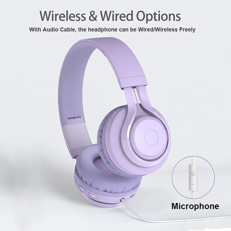 Bluetooth-наушники BT06C со светодиодной подсветкой | Электроника