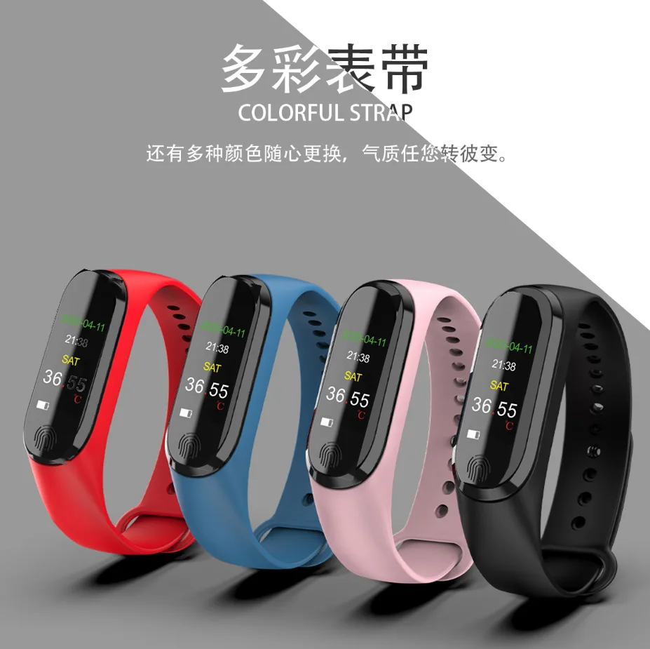 

Temperature Smart Bracelet Accurate Measurement Replacement Forehead Thermometer Background Network Control Hot Selling Models