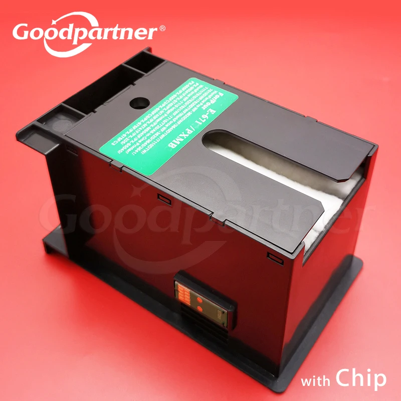 Коробка для обслуживания чернил T6710 Epson WF 5110 5190 5620 5690 4630 4640 3520 3530 3540 3640 WP 4010 4020 4530 4533