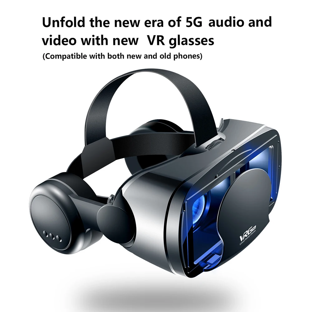 Очки виртуальной реальности 2 в 1 VRG Pro + 3D VR полноэкранные прочные очки с большой