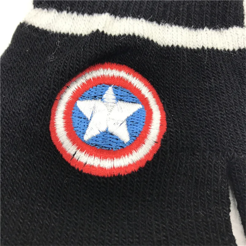 Marvel Мстители бетмен И Дедпул зимние перчатки модель украшения творческий согреться игрушки Аниме подарок для детей