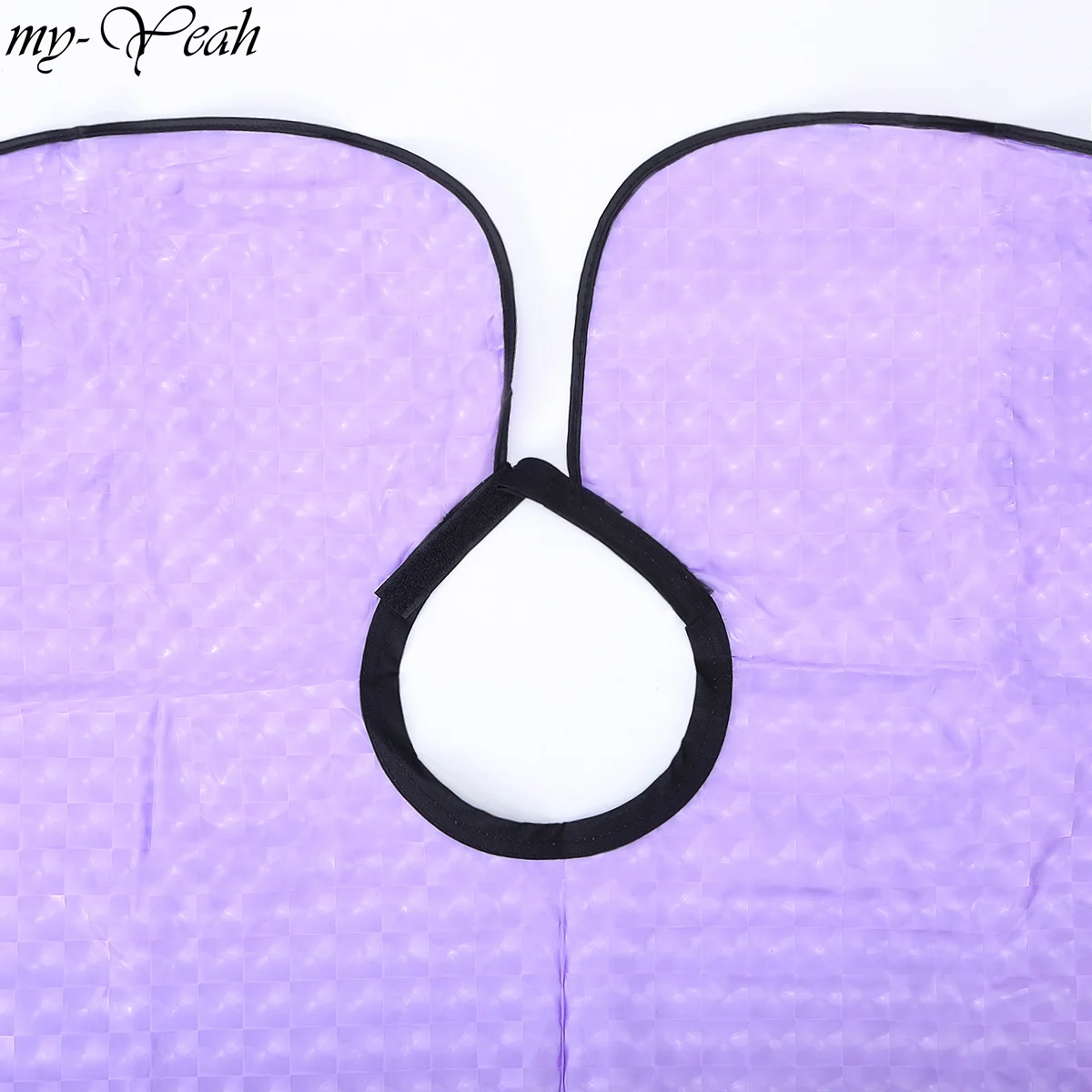 Approx.80 * 76 см короткая Водонепроницаемая Парикмахерская накидка для