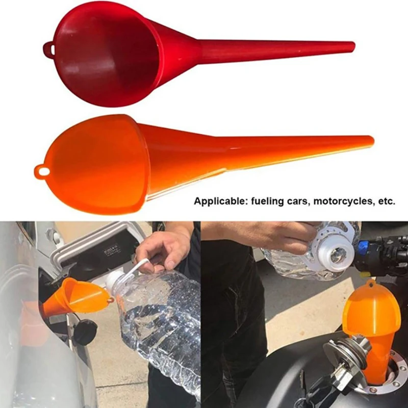 

Car Refueling Funnel Gasoline Engine Oil Additive Motorcycle Farm Machine Funnel