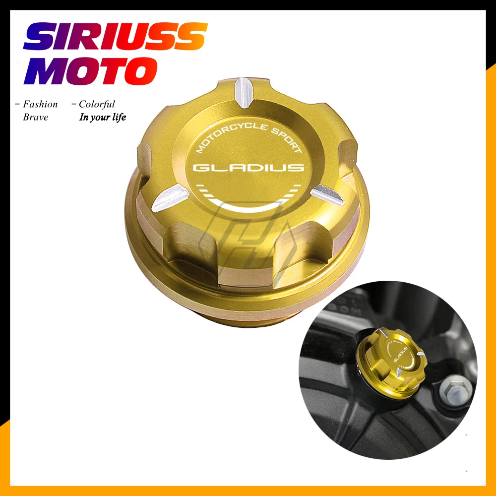 

Аксессуары для мотоциклов наполнитель двигателя масляная крышка чехол для Suzuki Gladius 400 2009-2015