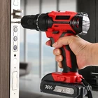 Беспроводная ударная Электрическая Дрель 12 в 18 в 36 В, беспроводная дрель, Электрическая отвертка, миниатюрный беспроводной электроинструмент, домашний инструмент высокого качества