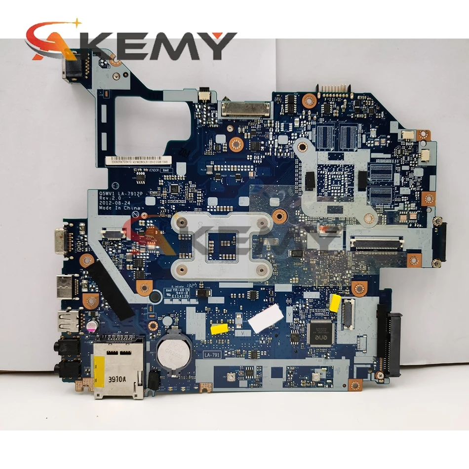 Для Acer Aspire Q5WVH LA-7912P E1-571G V3-571G V3-571 E1-531 материнская плата NBC1F11001 SJTNV HM70 DDR3 100% полностью