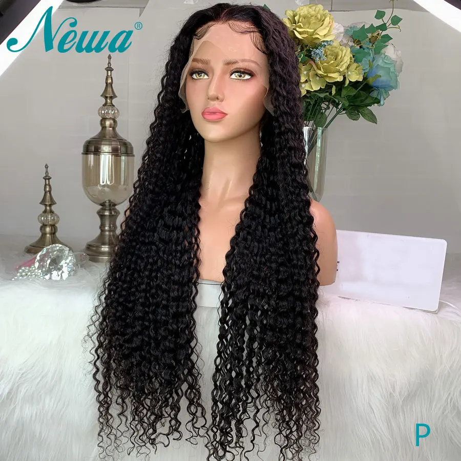 Newa волосы длинные кружевные передние человеческие парики 26-32 дюйма 13x6