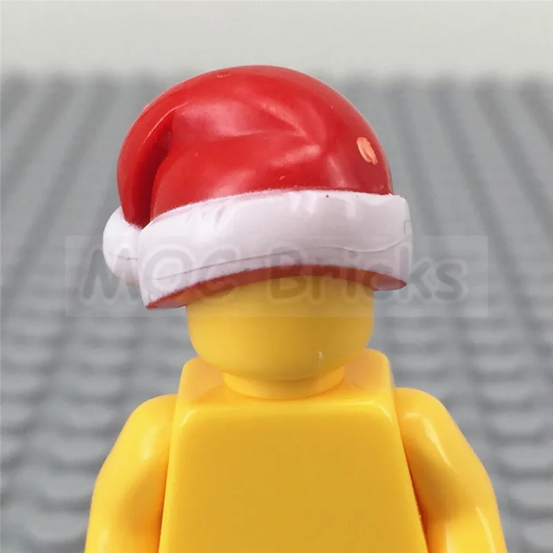 10 шт./лот кубики Moc фигурки шлем головные уборы аксессуары для DIY фигурка часть строительные блоки игрушки для детей куклы
