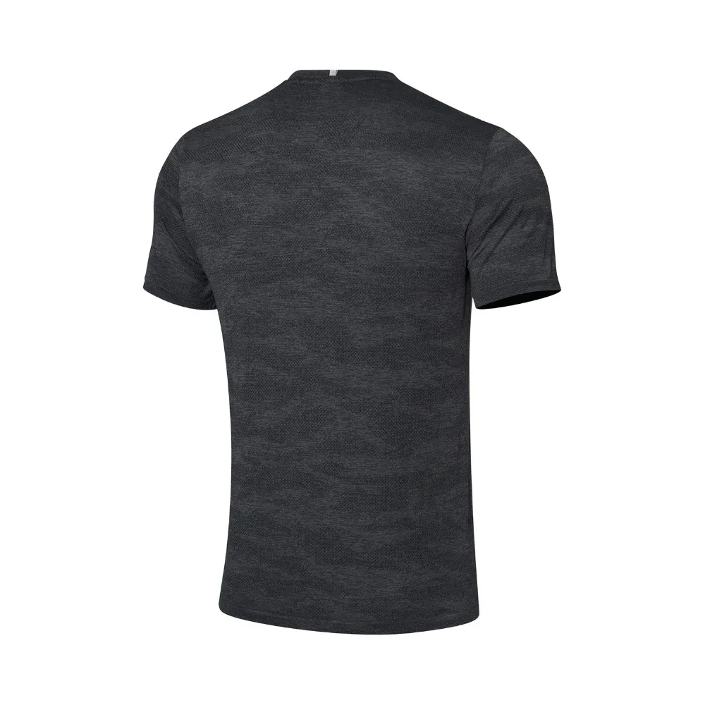 Мужская футболка для бега Li Ning Series AT DRY дышащая Спортивная стандартного кроя с