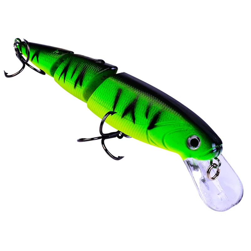 

Fishing Lures 110mm/14.7g Multi Section 3D Bionic Bait Plastic Hard Bait Fishing Artificial Lures Colorful Fishing Bait