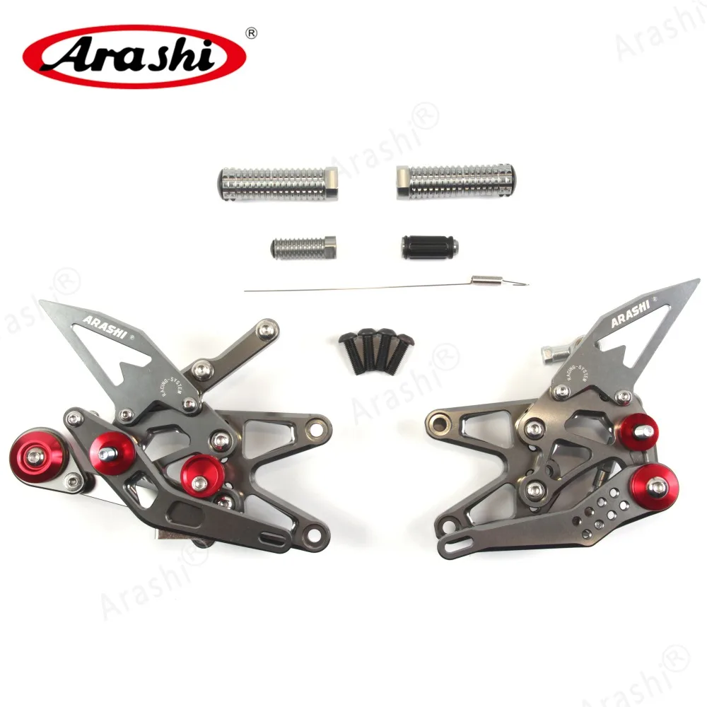 Араши для TRIUMPH DAYTONA 675 675R 2013- CNC Rider подножки Регулируемые подножки Rearset 675-R 2013