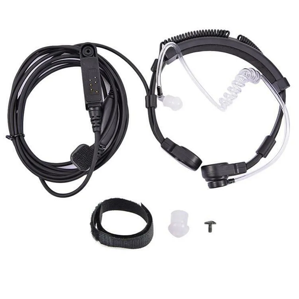 Baofeng Walkie Talkie Telescopic Throat Vibration Mic Earpiece Headset for Radio Baofeng UV-9R Plus BF-9700 BF-A58 UV-XR GT-3WP