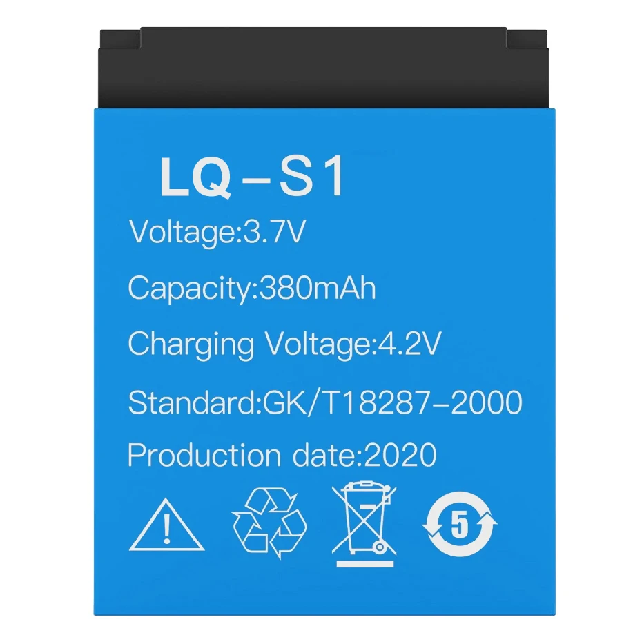 Аккумулятор ABC LQ-S1 A-class для смарт часов QW09 A1 GT08 DZ09 Z60 W8 V8 X6 | Электроника