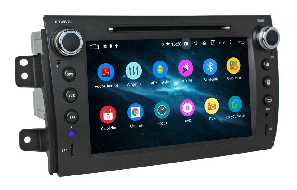 Marubox KD8072 DSP, 64 ГБ головное устройство для Suzuki SX4 2007-2013, автомобильный мультимедийный плеер, Android 9,0, 8 ядерный с DVD