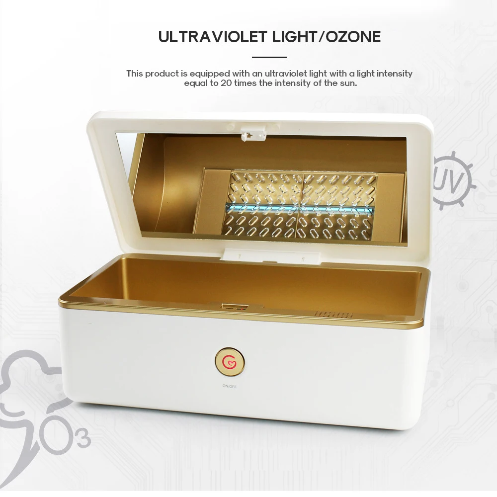 УФ стерилизатор дезинфекционный шкаф Кисть для макияжа дизайна ногтей очистка