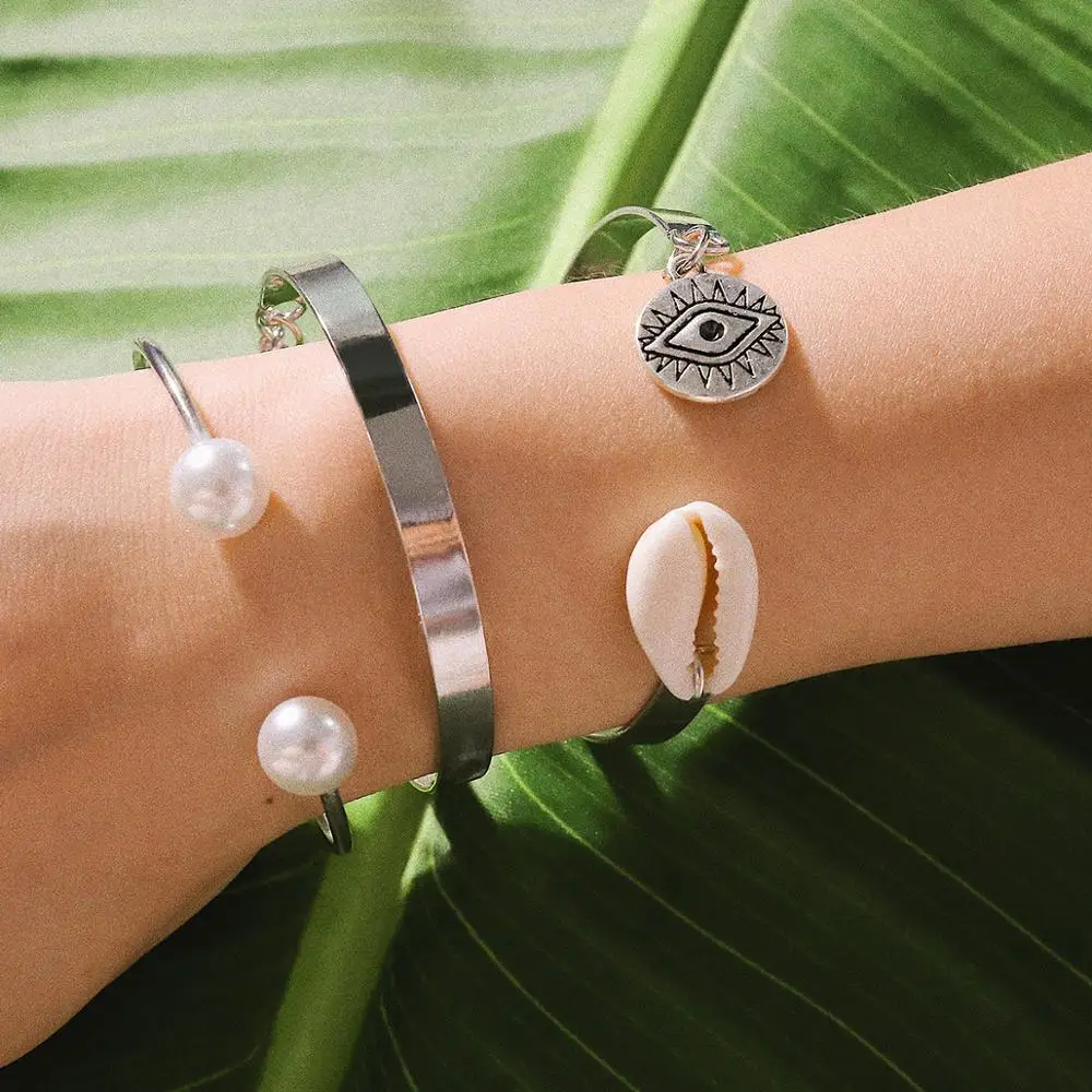 Оригинальный дизайнерский браслет с тиснением под глаза богемный набор