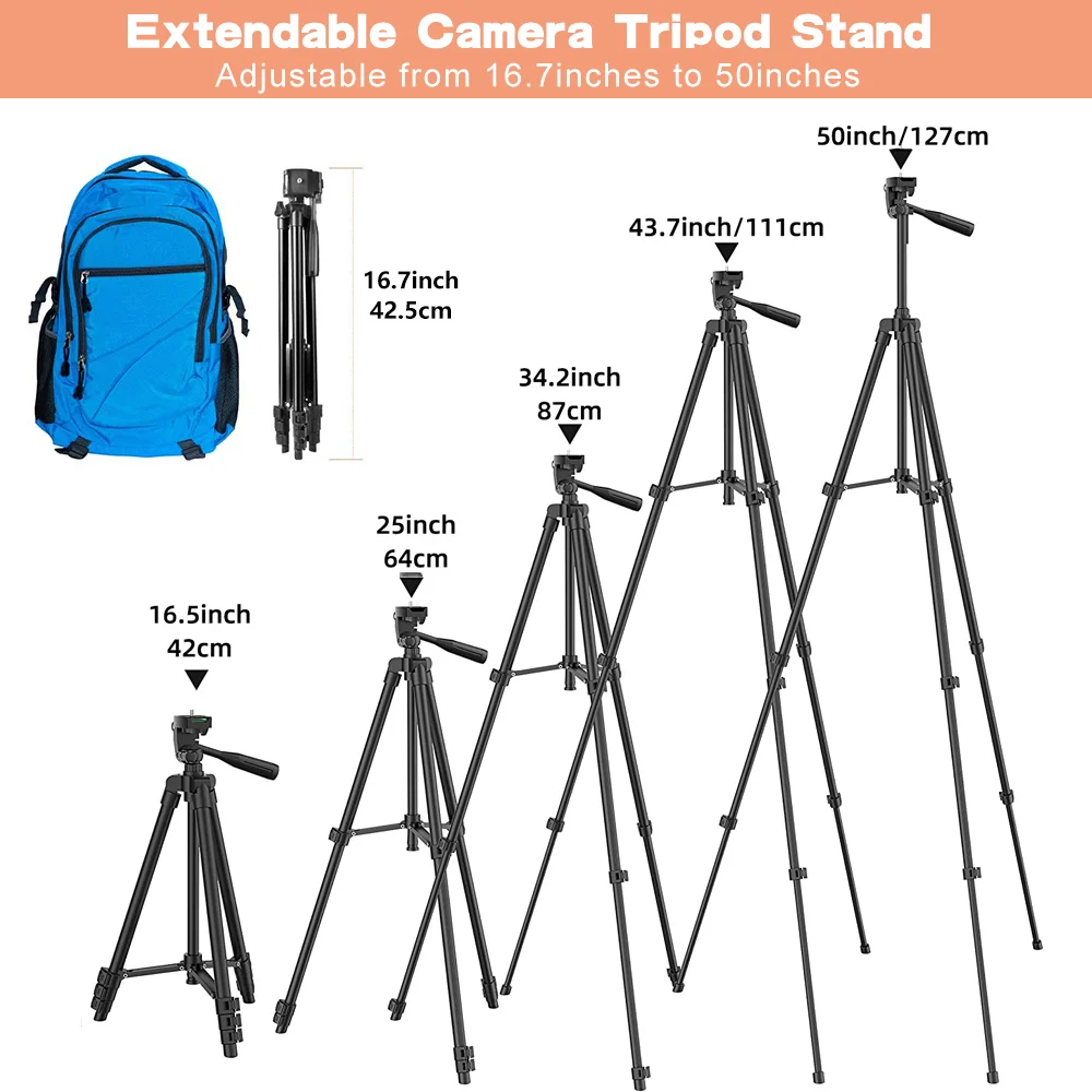 Штатив для фотоаппарата Трипод из алюминиевого сплава с дистанционным