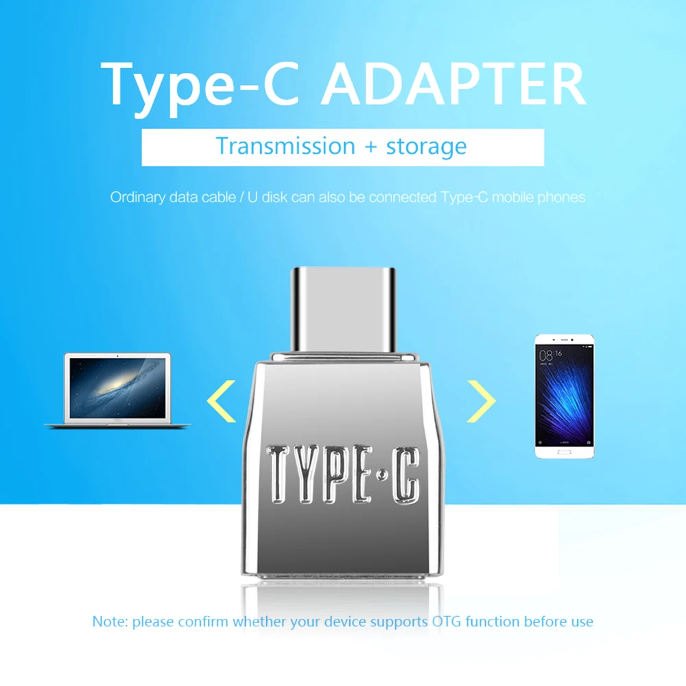 Переходник Mini USB 2 0 (гнездо) на 3 1 (штекер) USB-C OTG Type-C | Электроника