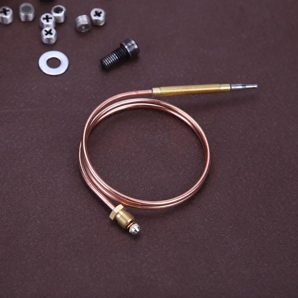 

60cm Gas Utensils Boilers Supplies Thermo couple Valve for Hot Water Boiler with 5 Fixed Parts Gas Appliances Dropshipping