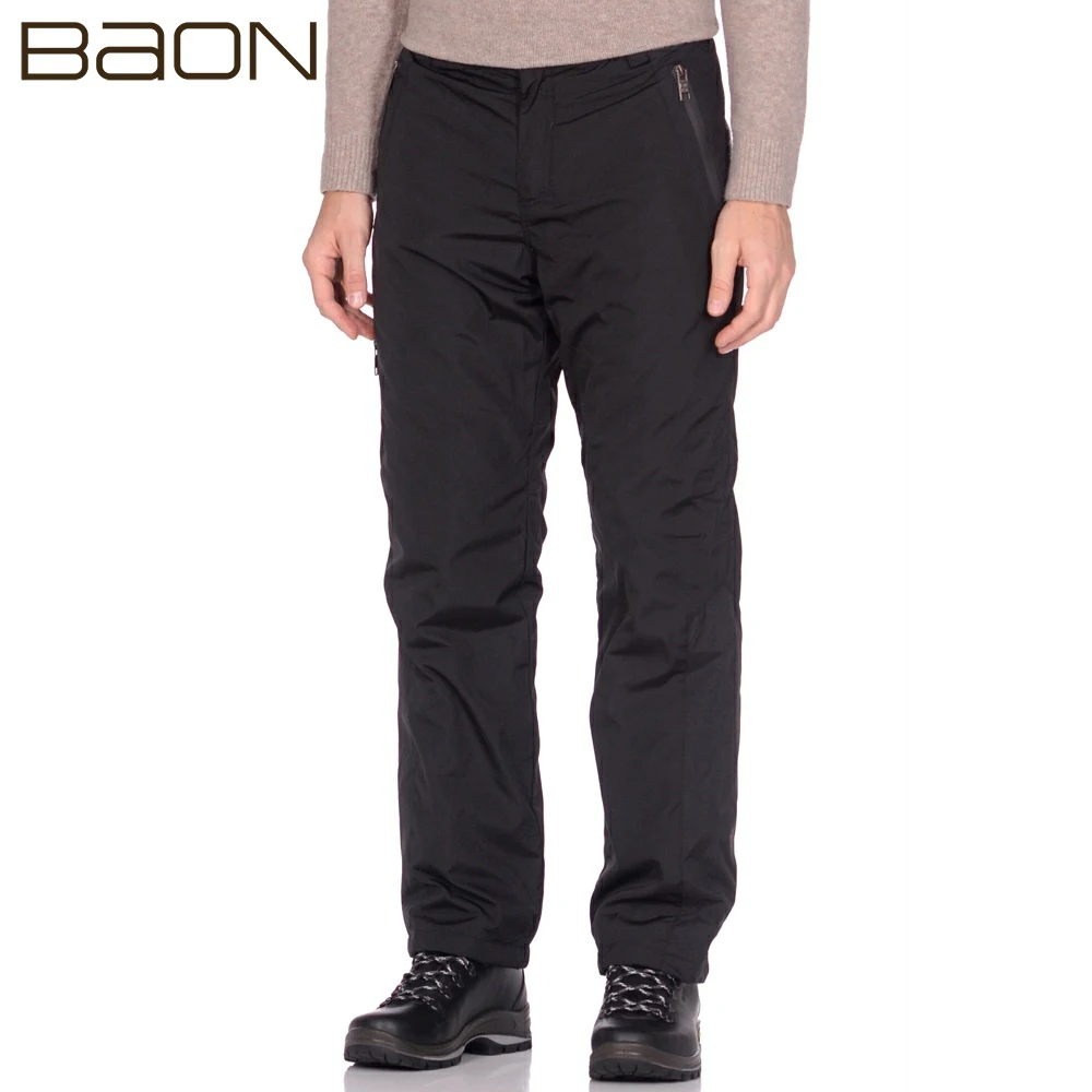 Утеплённые брюки с флисом Baon B799525 | Мужская - Цена: 