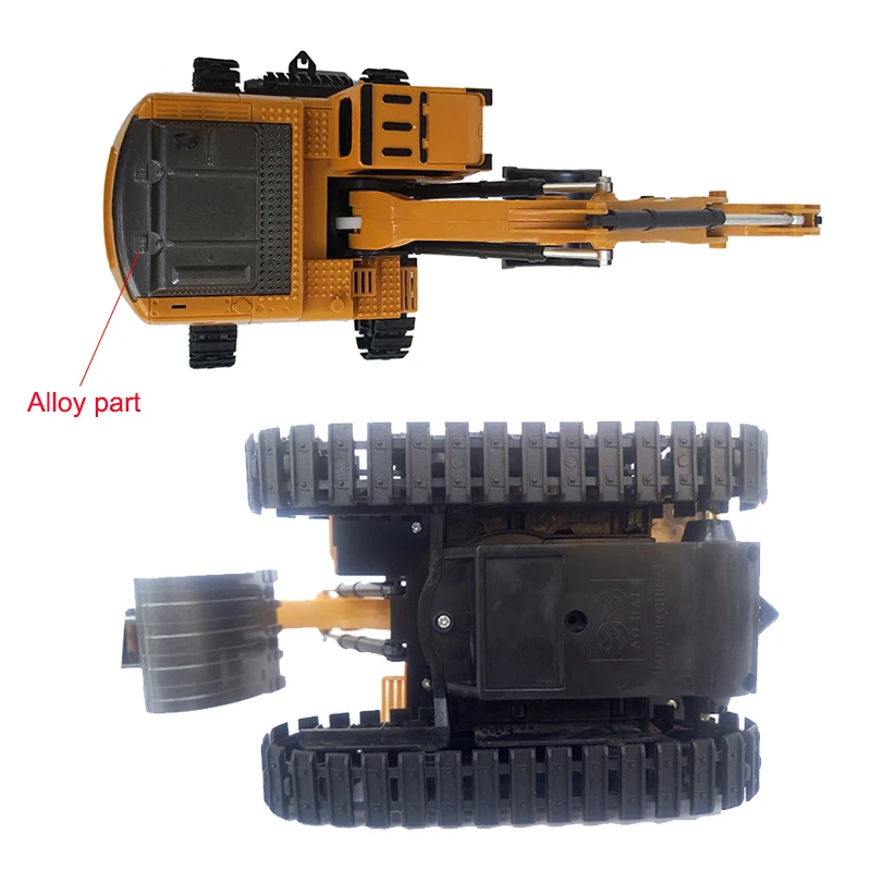 2,4G 1:24 8CH RC экскаватор игрушки для мальчика RC трактор инженерный грузовик серии песчаный пляж снежные поля игрушки RC автомобиль экскаватор