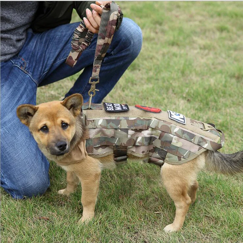 Тактический Военный нейлоновый поводок для дрессировки собак 1000D армии США