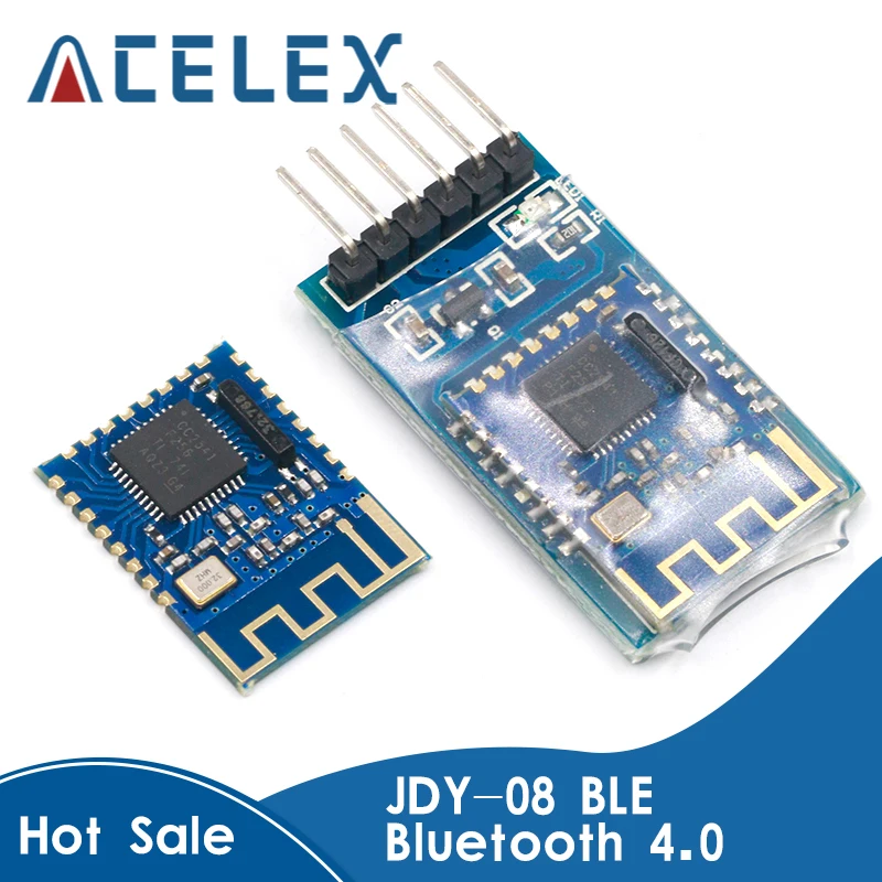 JDY 08 BLE Bluetooth 4 0 Uart модуль приемопередатчика CC2541 центральный переключаемый
