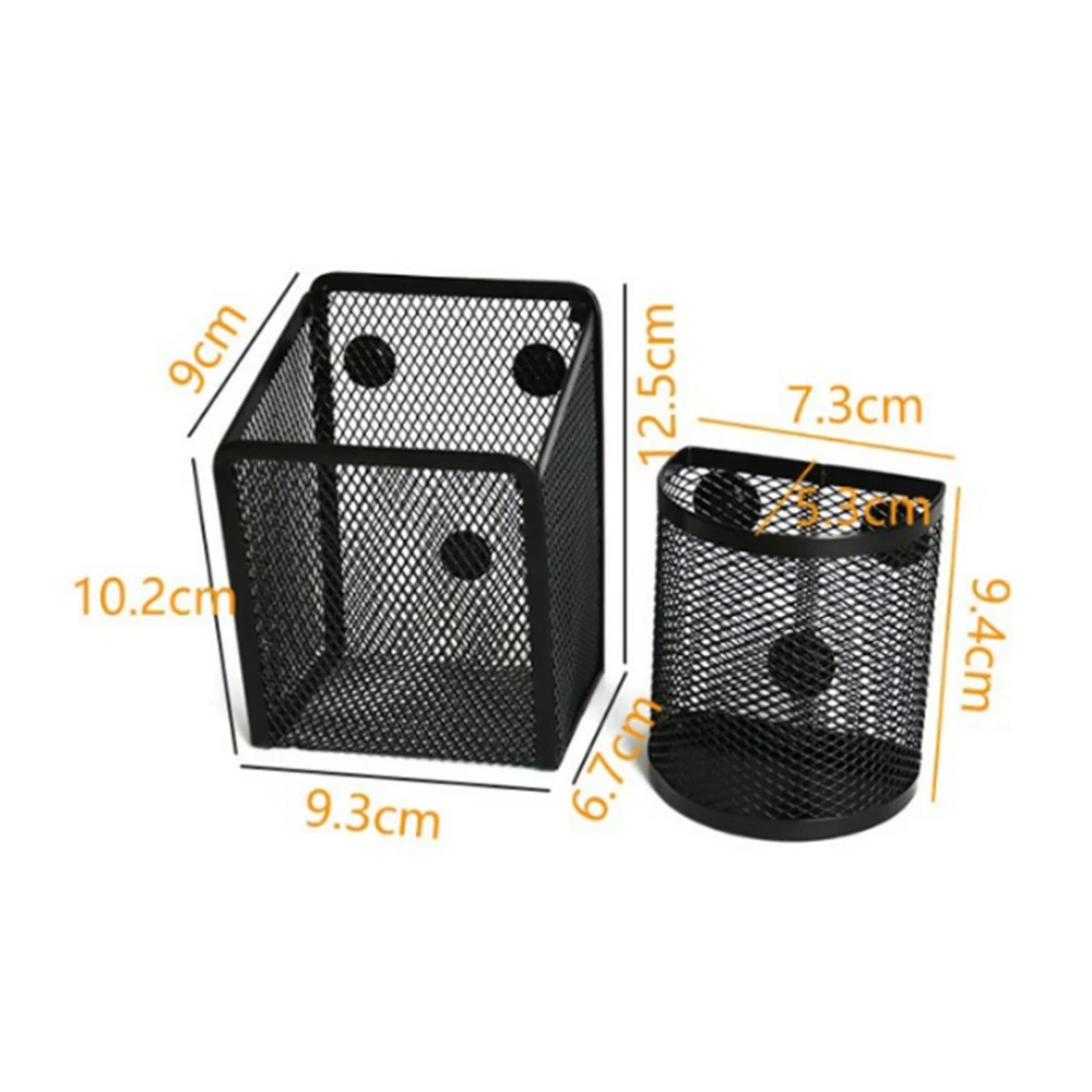 

Mesh Metal Pen Pencil Brush Pot Holder Storage Container Office Desk Organizer Office Storage Pencil Holder the desk top